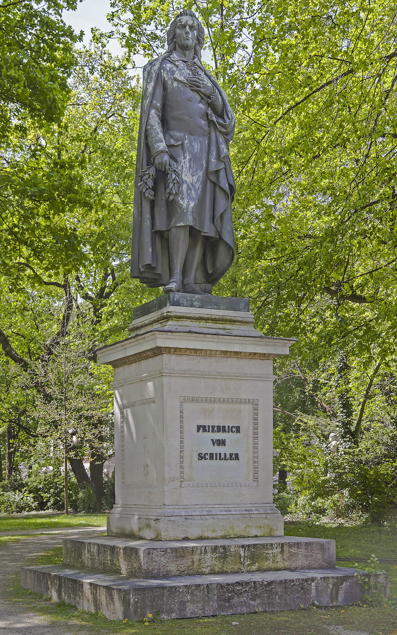 Monument to Schiller, Munich, Germany