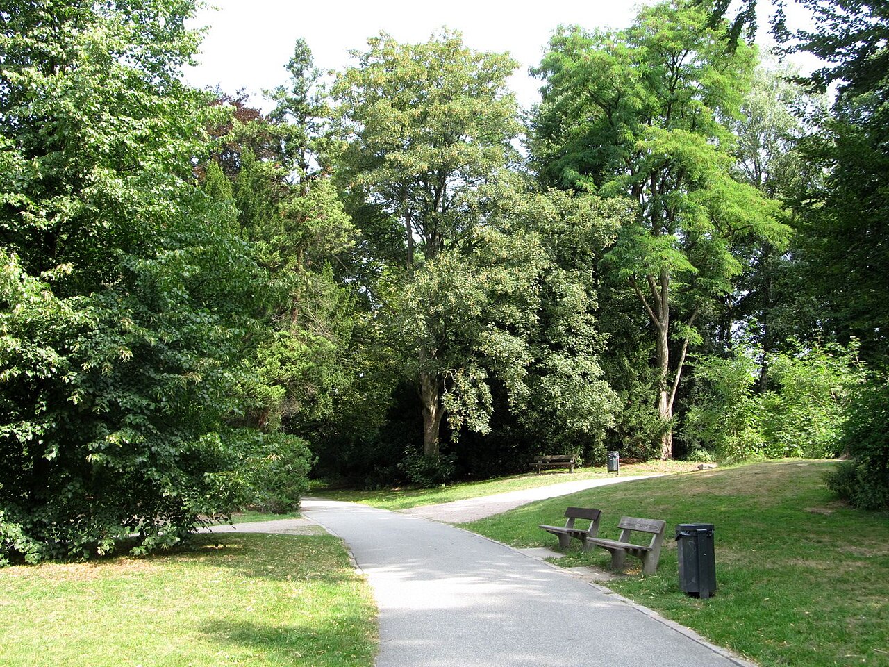 Friedrichsberger Park in Hamburg: Partie im ehemaligen Krankenhauspark