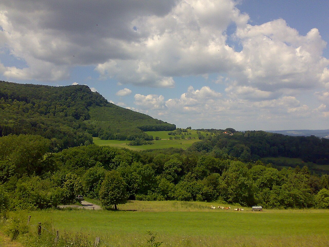 Fuchseck von oberhalb des Gairenhofes aus gesehen