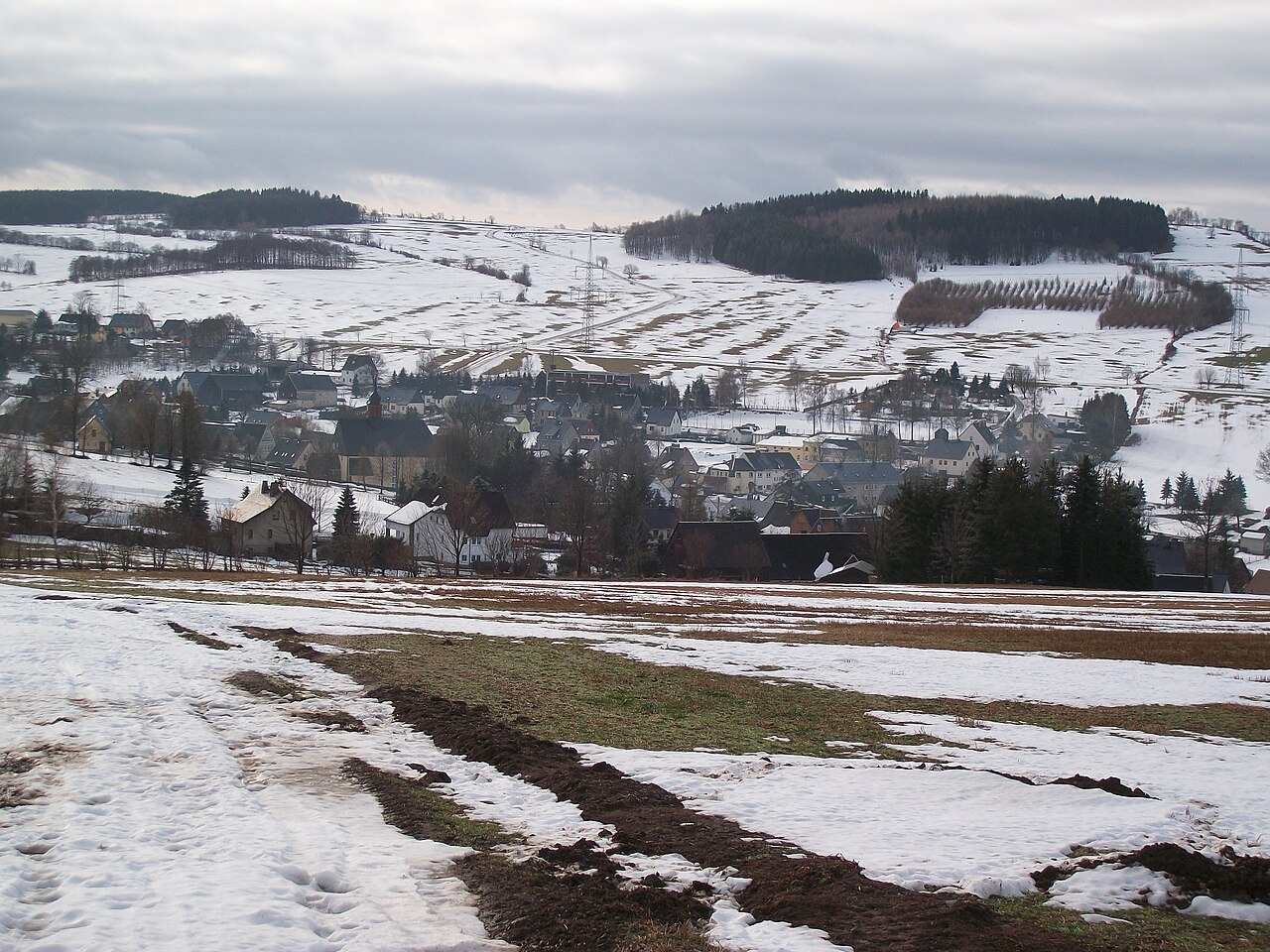 Arnsfeld Blick auf Fuchshöhe