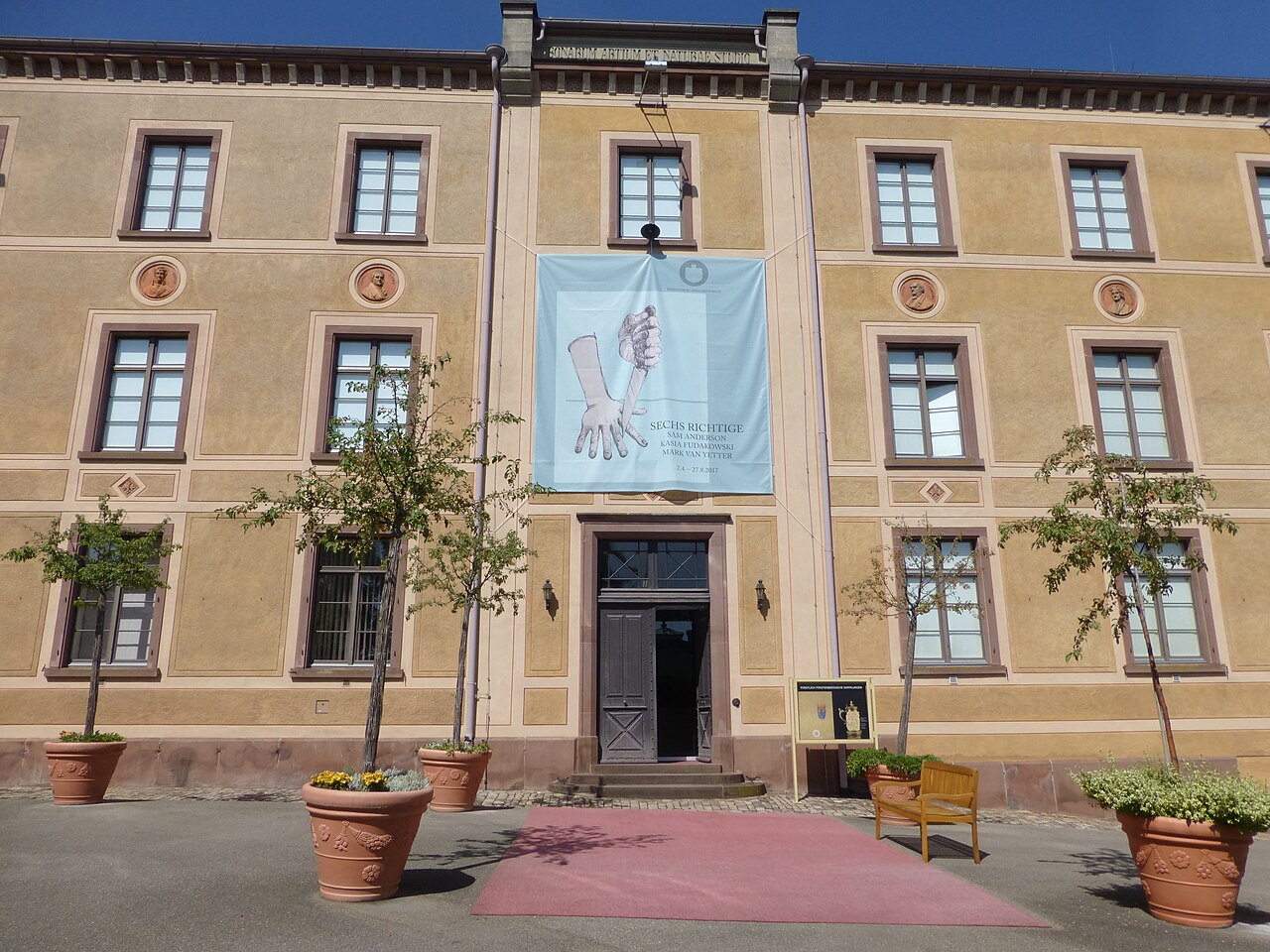 Building of Fürstenberg family containing part of their collections in Donaueschingen