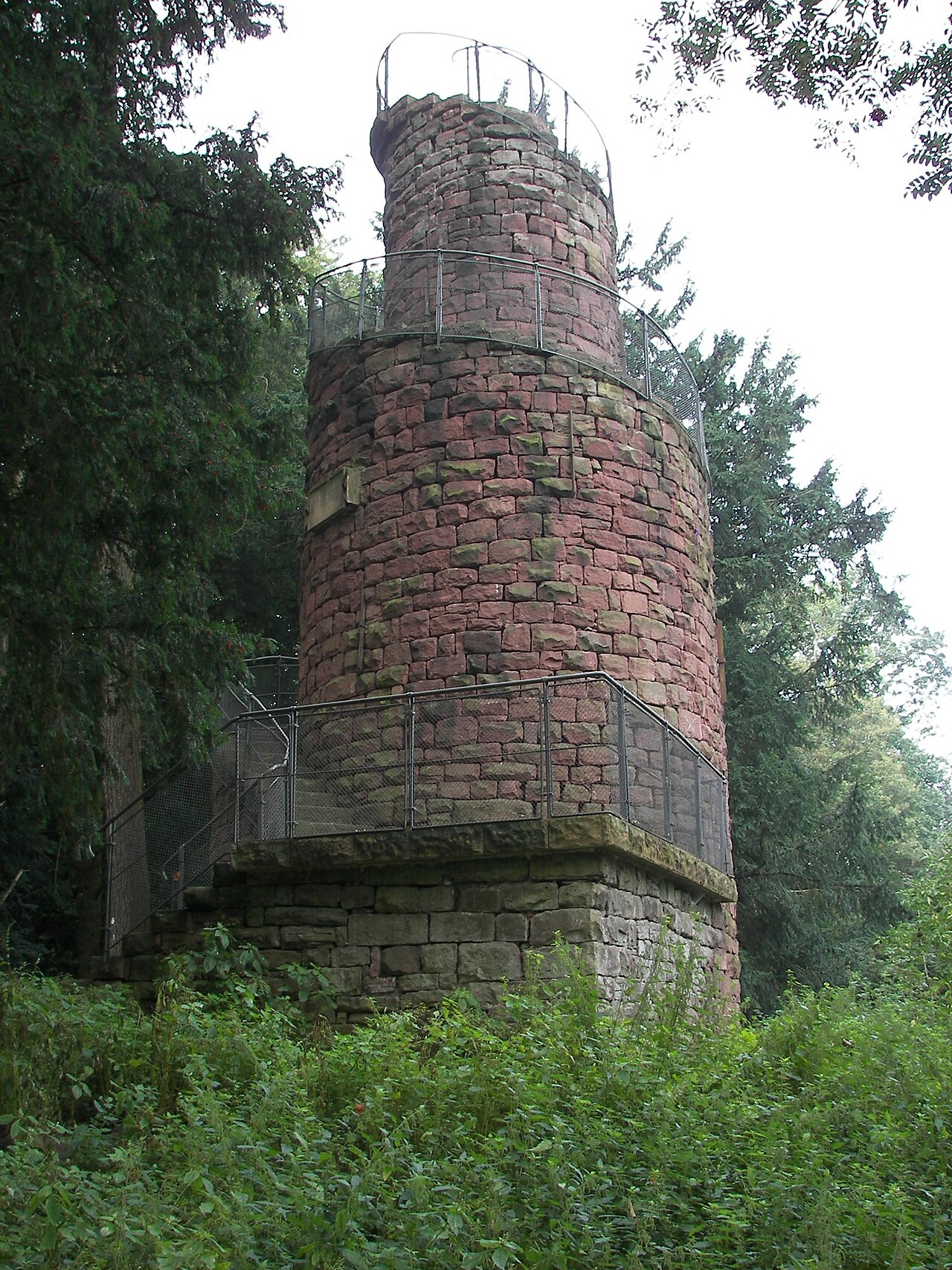 Gaisbergturm im Heidelberger Stadtwald (erb