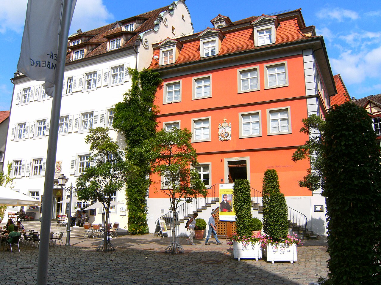 Schlossplatz 13 in Meersburg opposite the Neues Schloss (Meersburg)