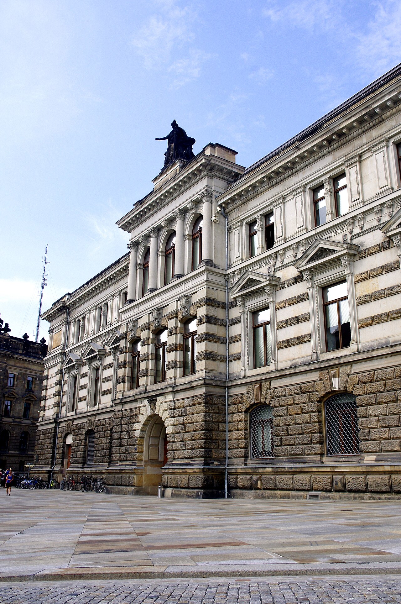 This is an image of the Albertinum in Dresden