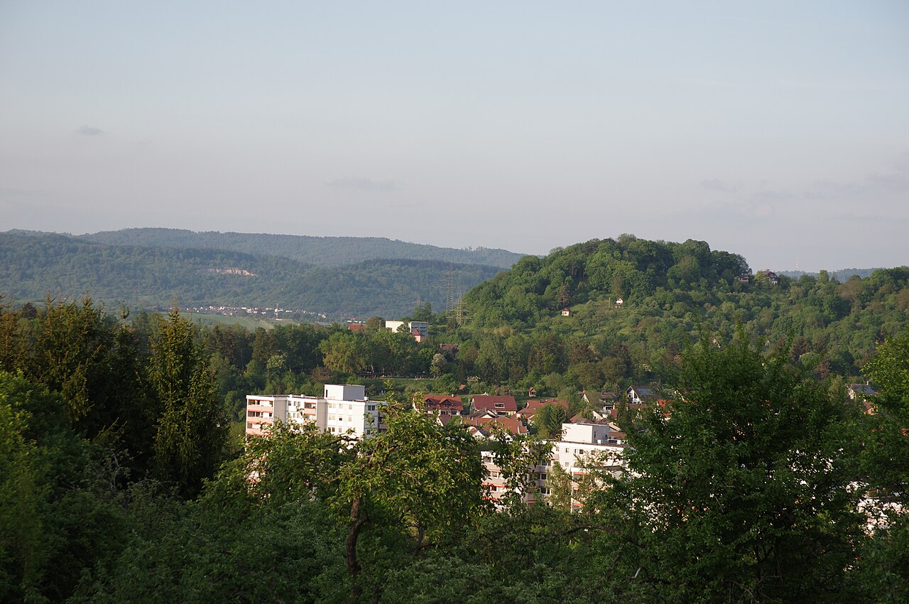 View on Galgenberg, Schorndorf (Baden-Württemberg, Germany)
