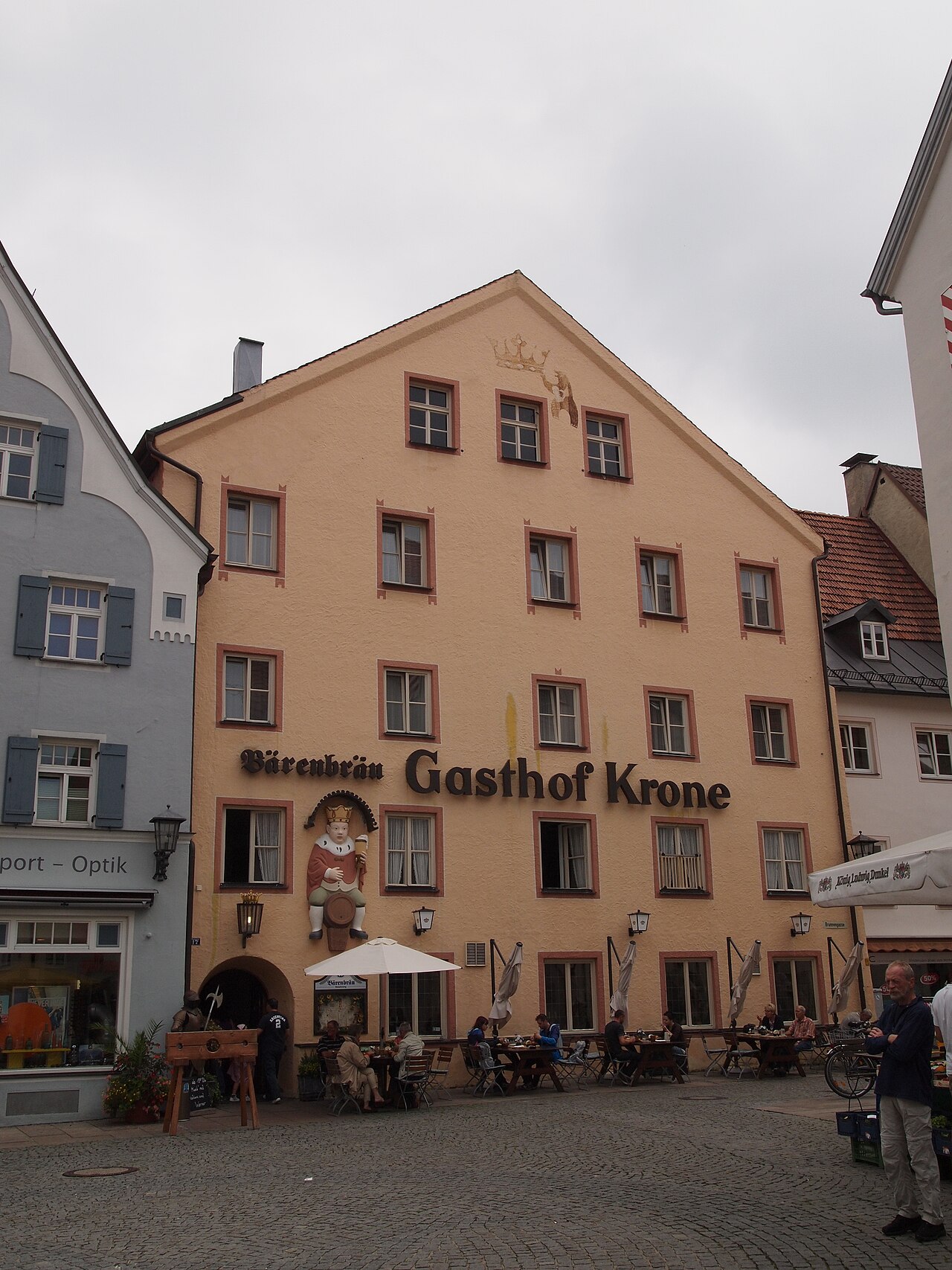 Füssen, Schrannengasse 17, Gasthof Krone