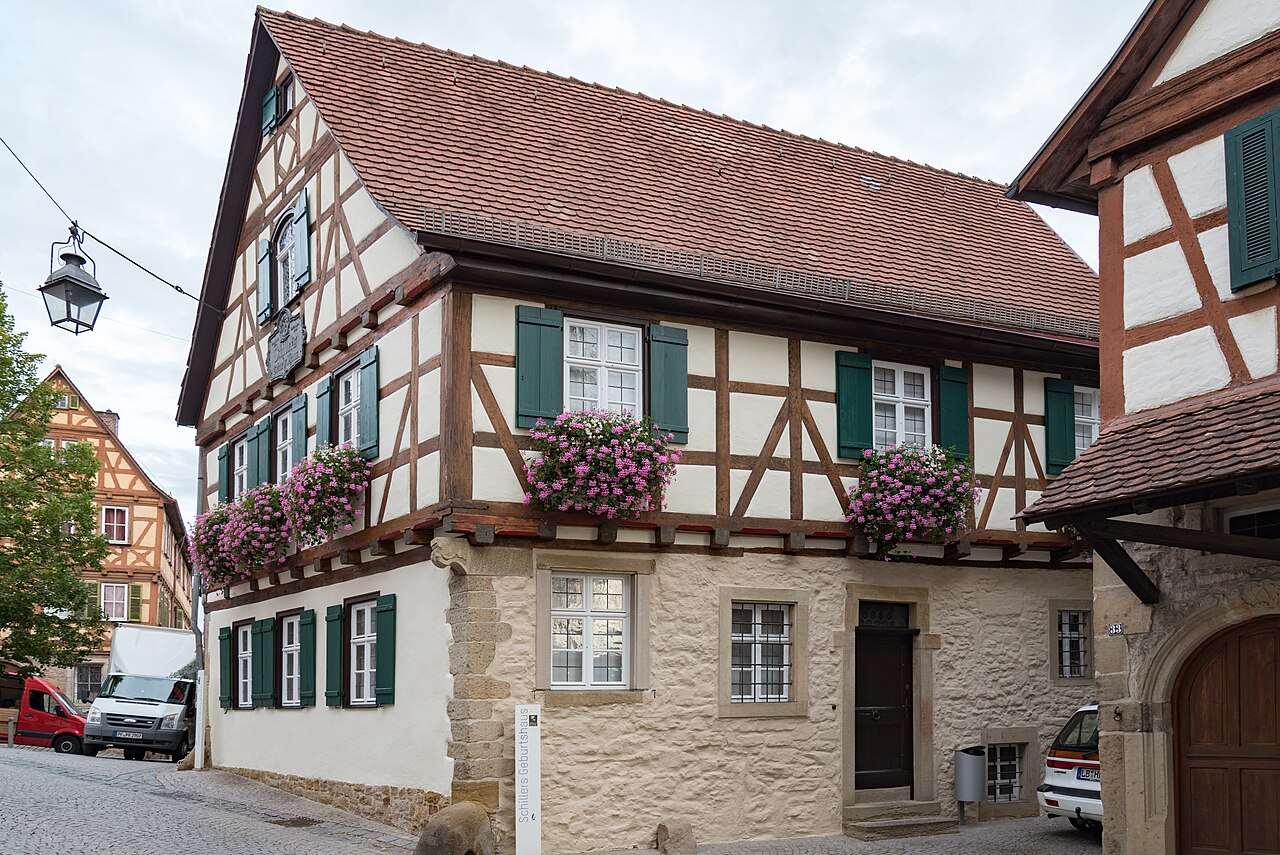 Marbach am Neckar, Niklastorstraße 31, Schillers Geburtshaus