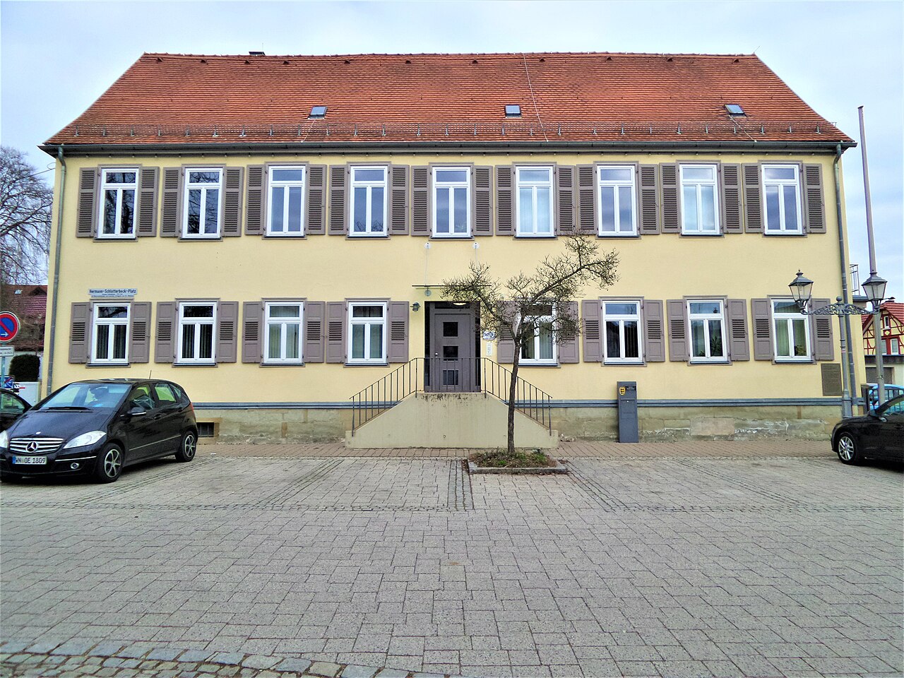 Ehemaliges Oberamtsgericht am Hermann-Schlotterbeck-Platz 1 in Welzheim