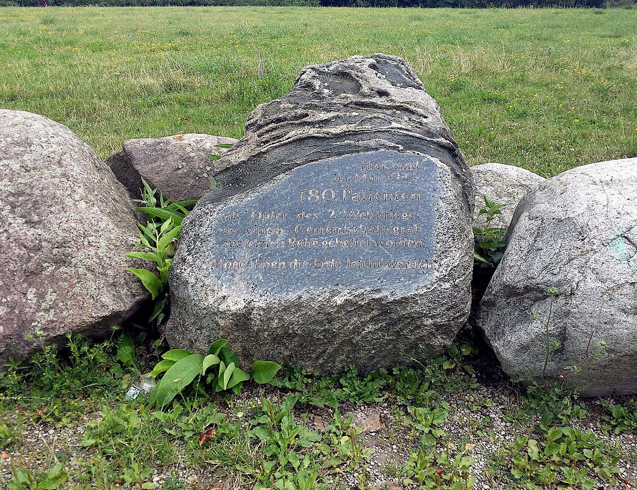 Memorial "Remembering and commemorating - Wuhlgarten 1933-1945" in Berlin-Biesdorf, Germany