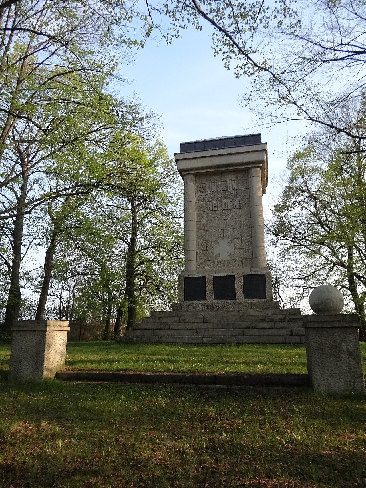 War memorial for WW I