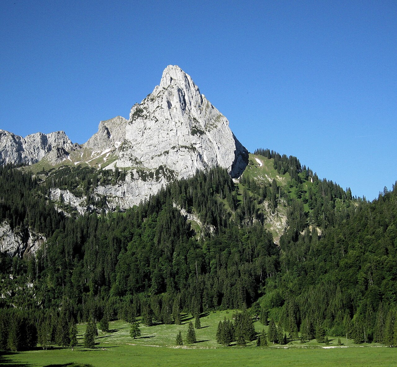Nordost-Ansicht des Geiselstein