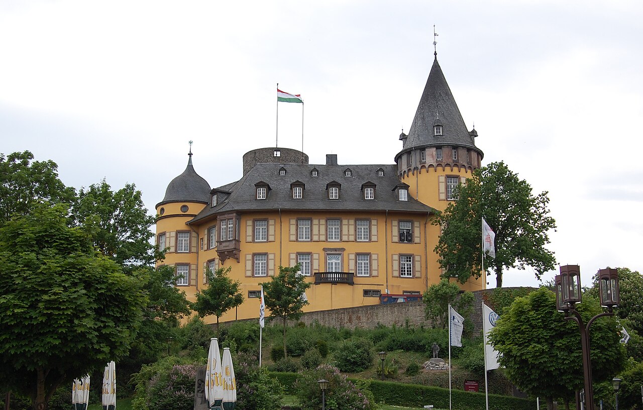 The Genoveva castle in Mayen