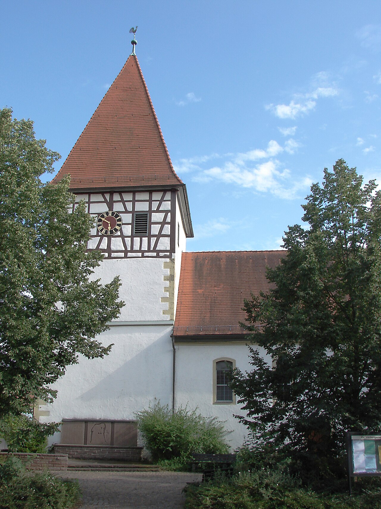 Steinheim an der Murr , village of Höpfigheim: St