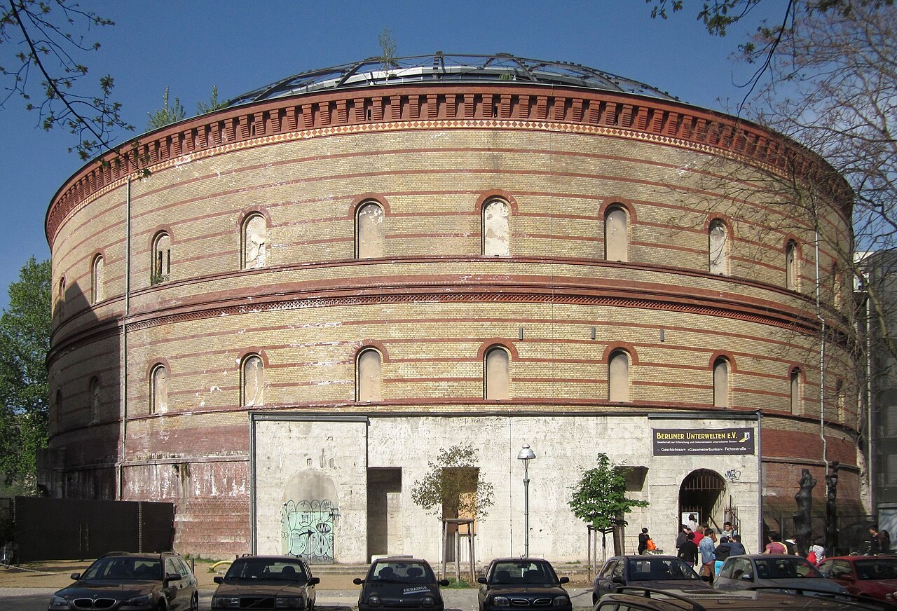 The Fichtebunker at Fichtestraße No