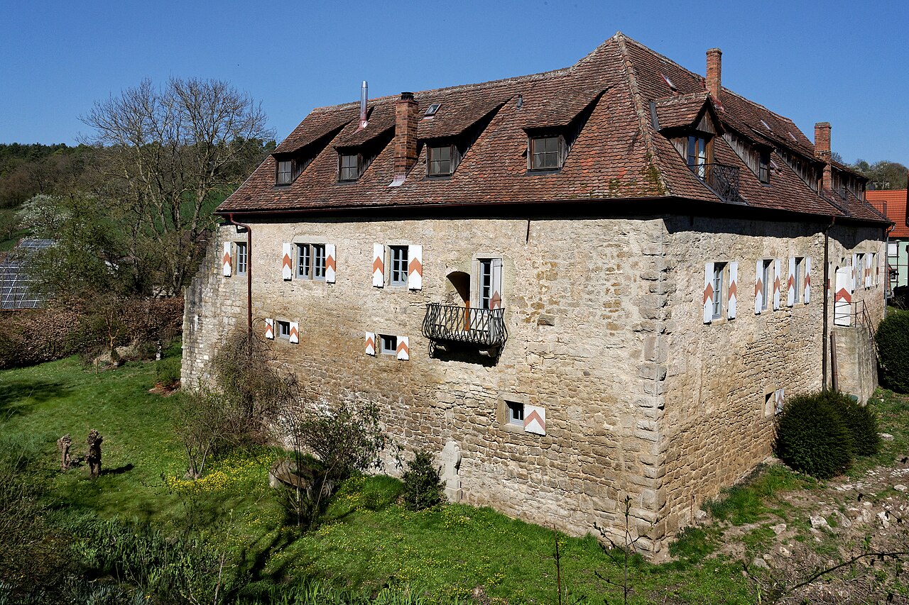 The Geyer-Castle in Creglingen Reinsbronn