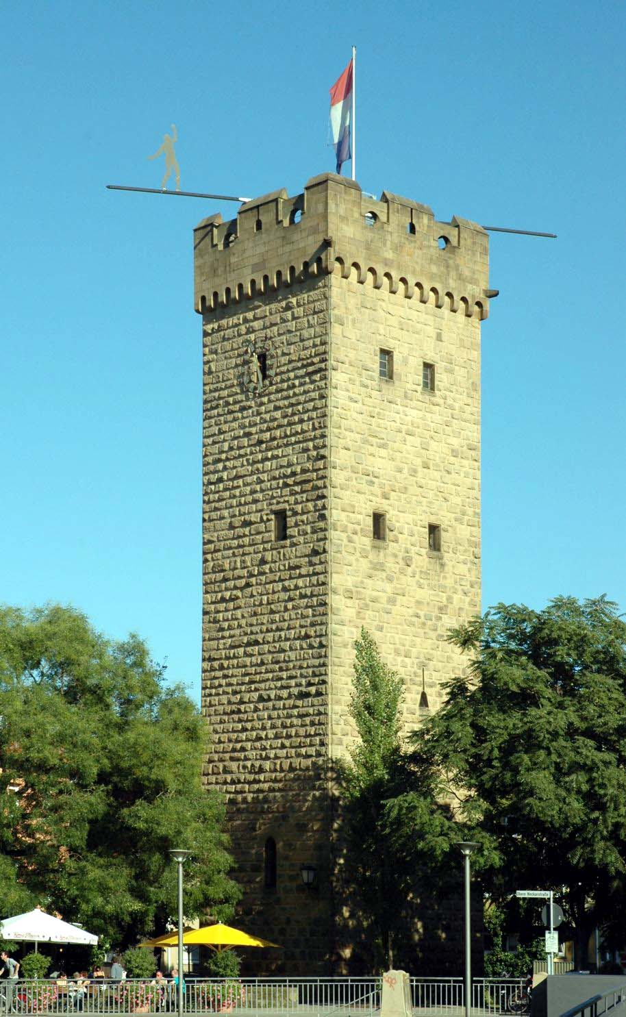 „Götzenturm“ tower in Heilbronn (Germany)