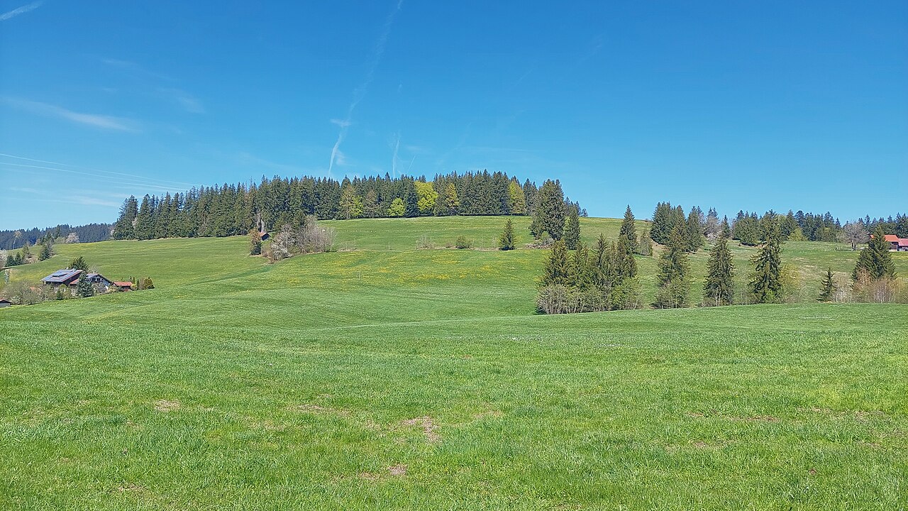 Goldberg in the municipality of Missen-Wilhams, view from southeast