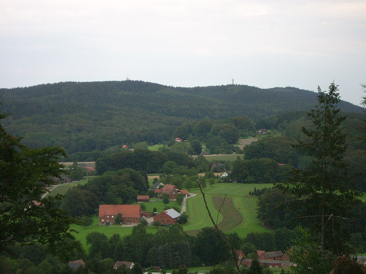 The Dörenberg at Northern Teutoburg Forest