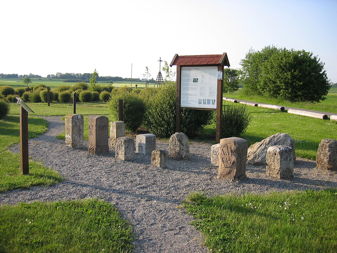 Grenzsteinmuseum bei Burgweiler