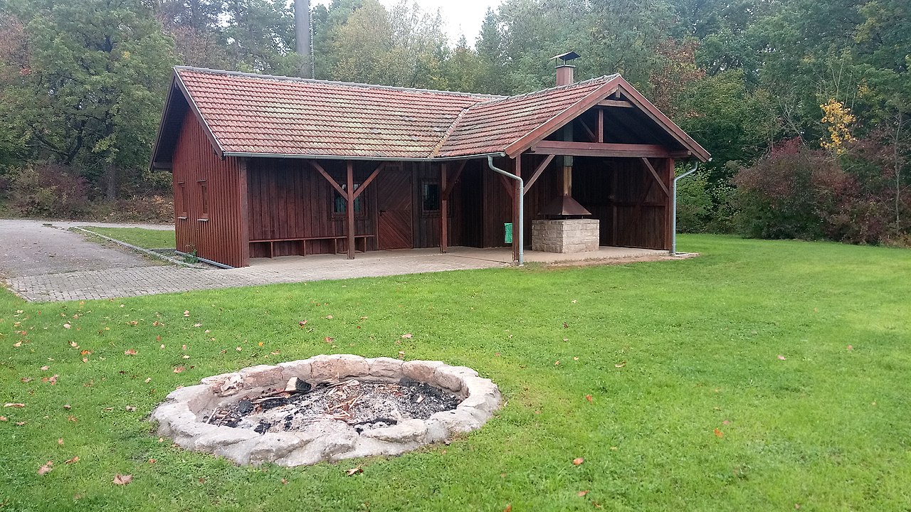 Grillhütte Erfeld (Grillplatz mit Hütte bei Erfeld Gemeinde Hardheim)