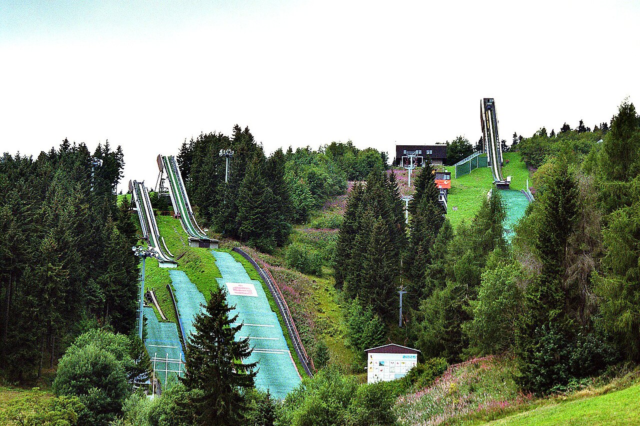 Areal of winter sports