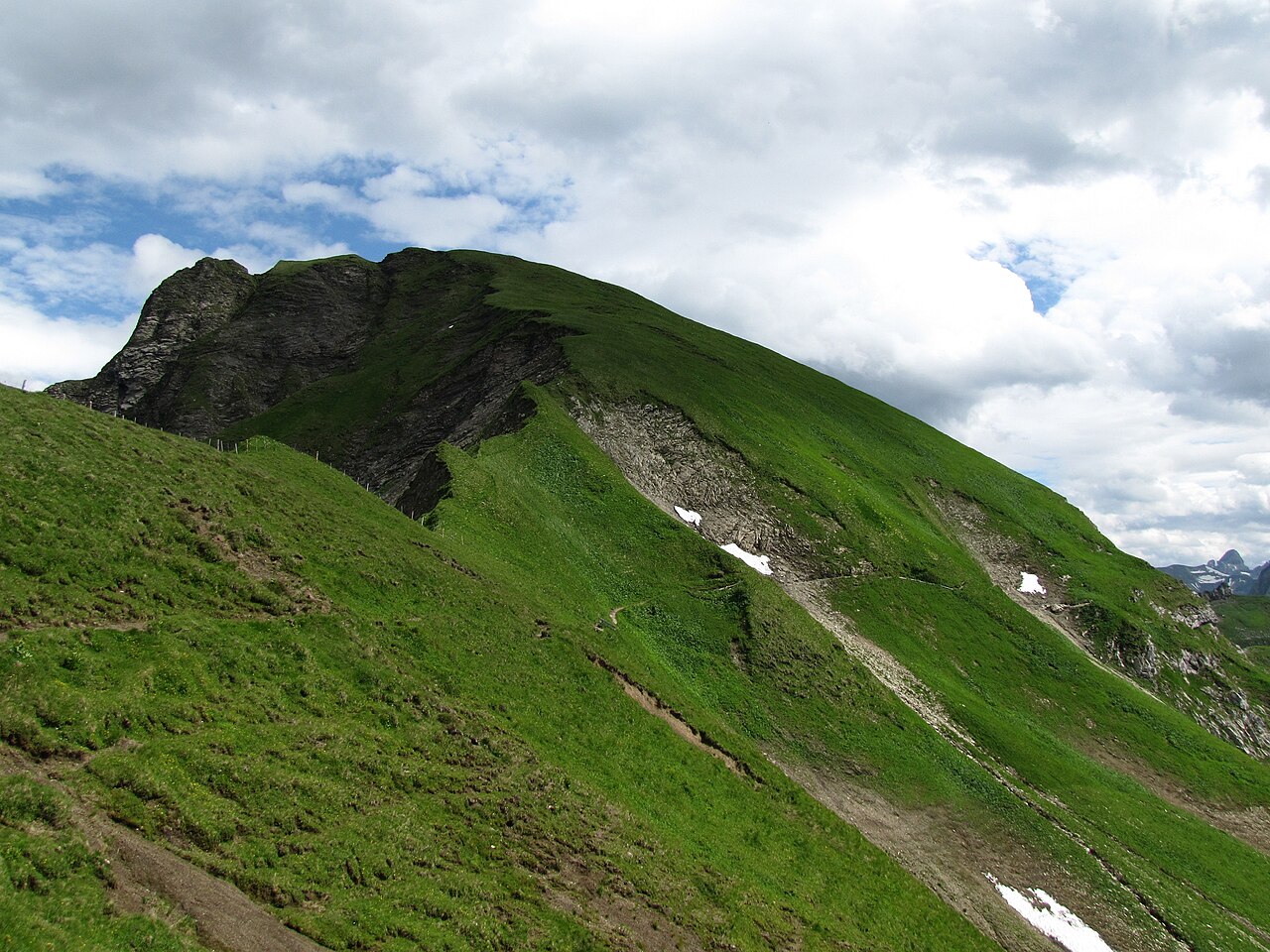 Großer Seekopf (2085 m) mit Nordgrat und Westflanke