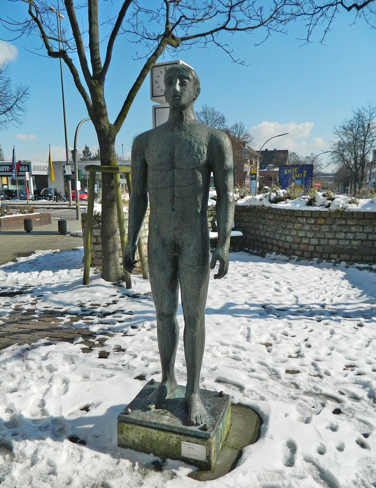 1966 Großer Stehender (Fritz Fleer 1921-1997)