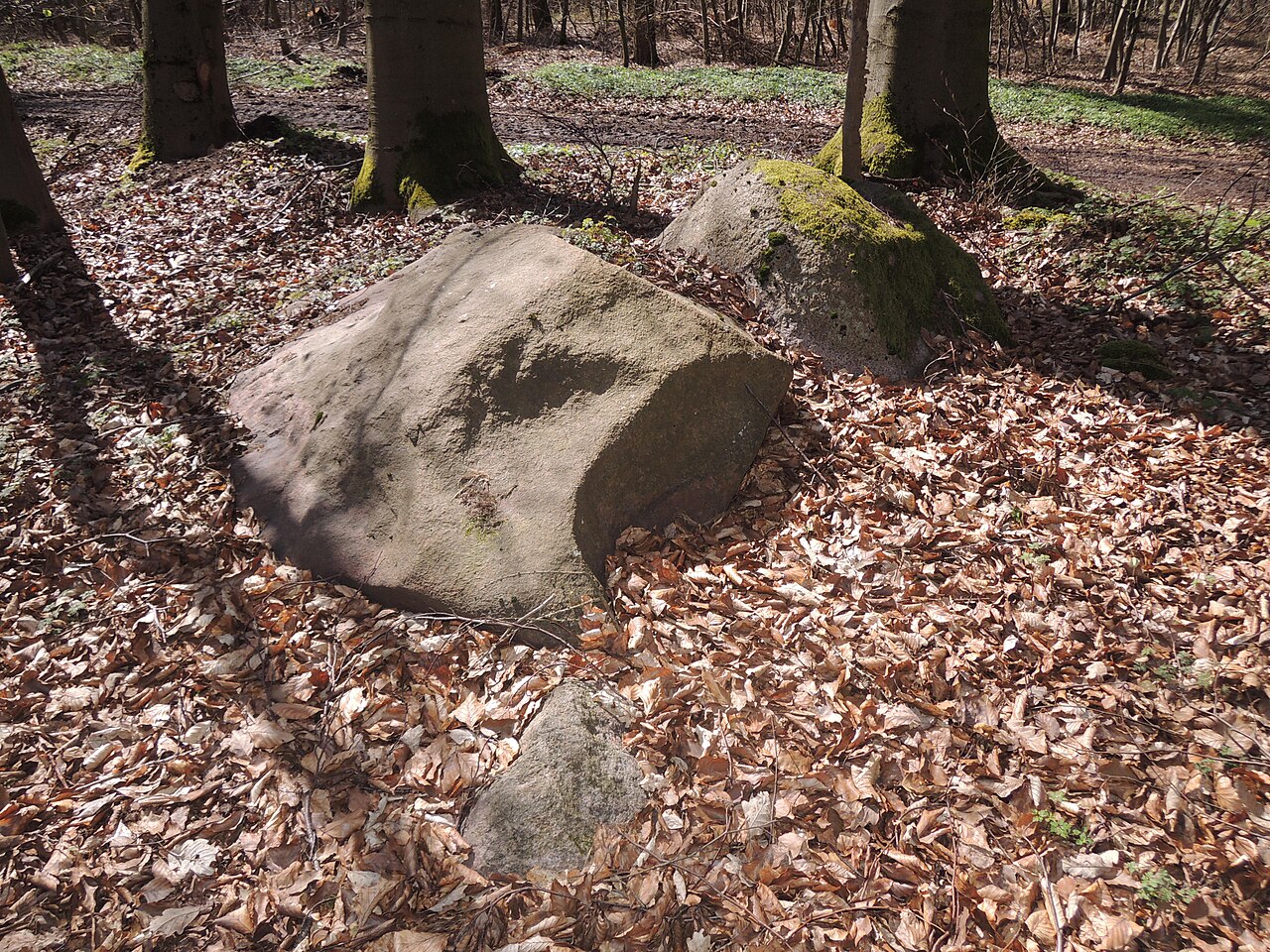 Remains of the megalithic tomb ALV 45