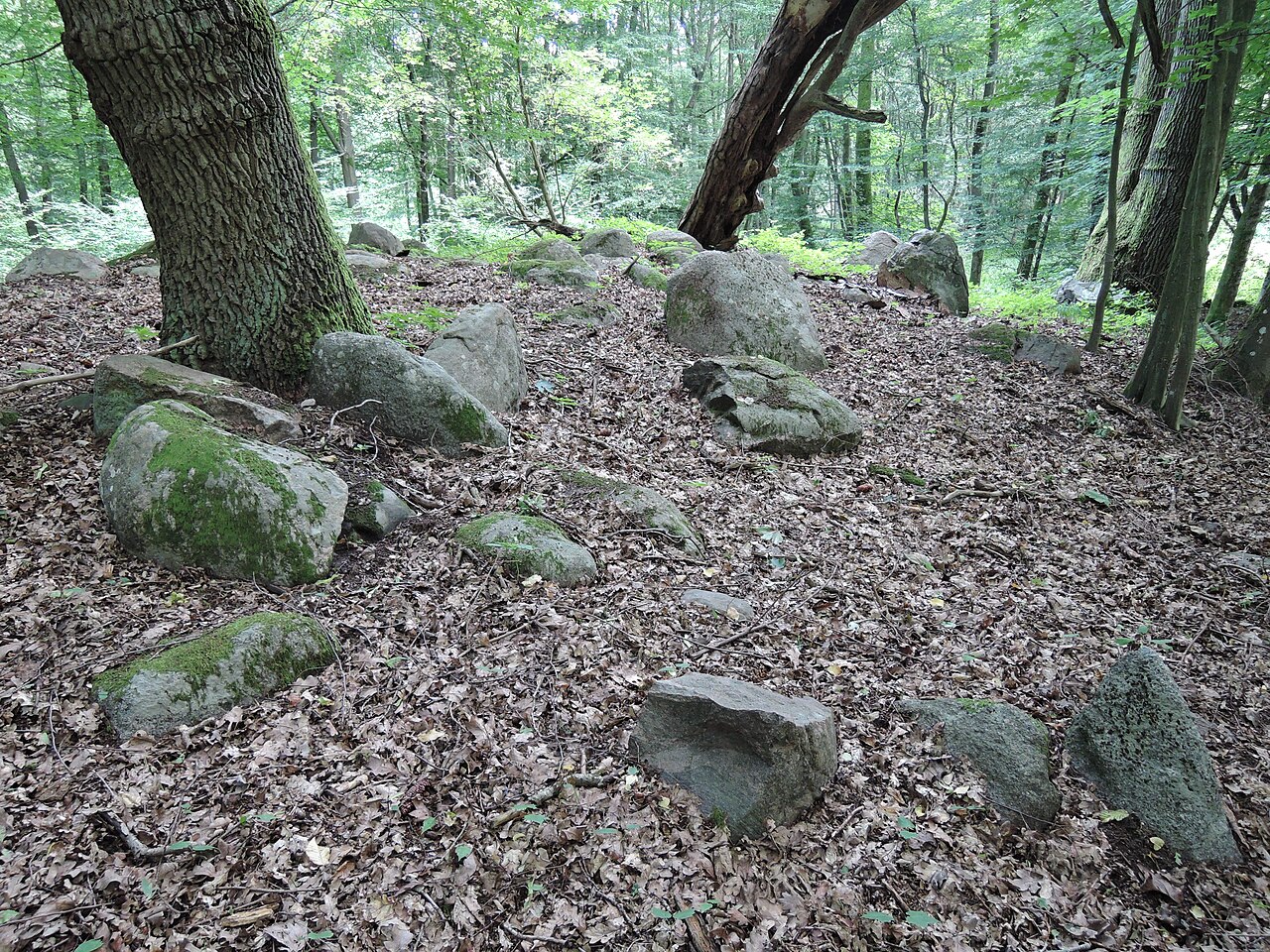 The megalithic tomb Darze 2 in Germany