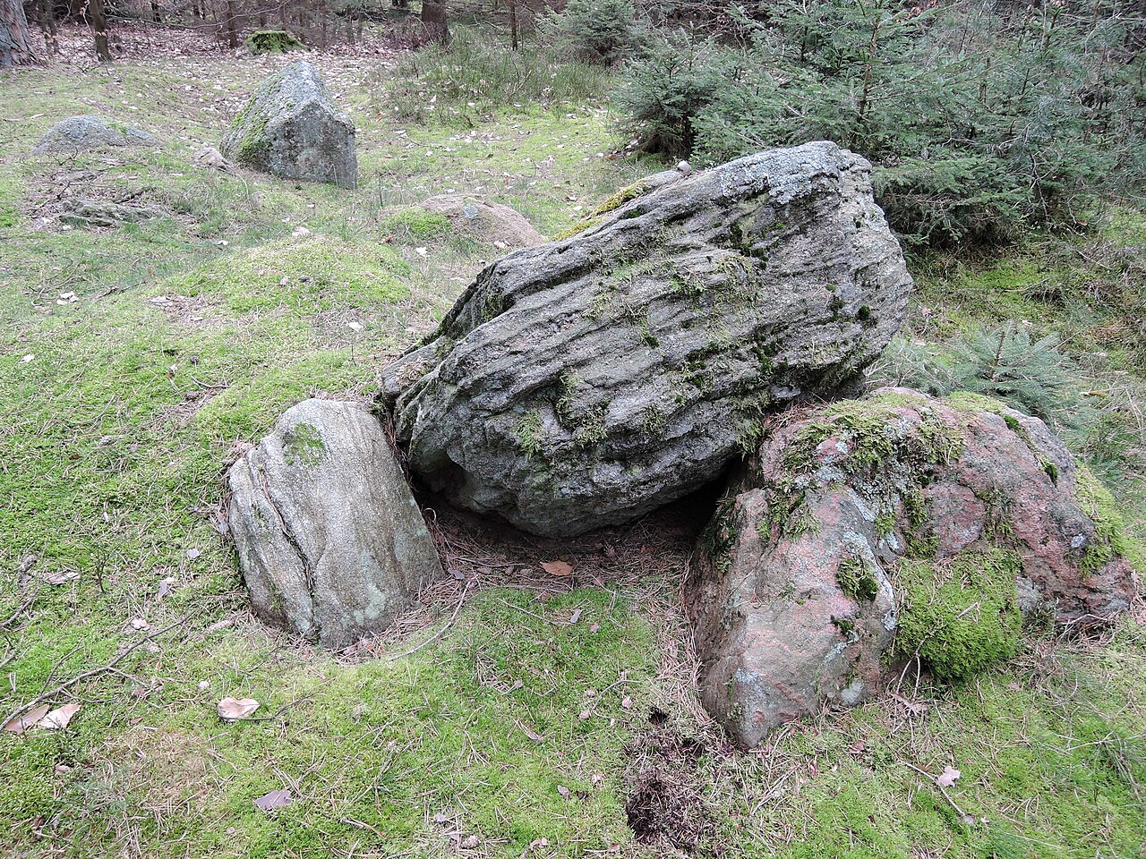 The megalithic tomb Gohlau 1
