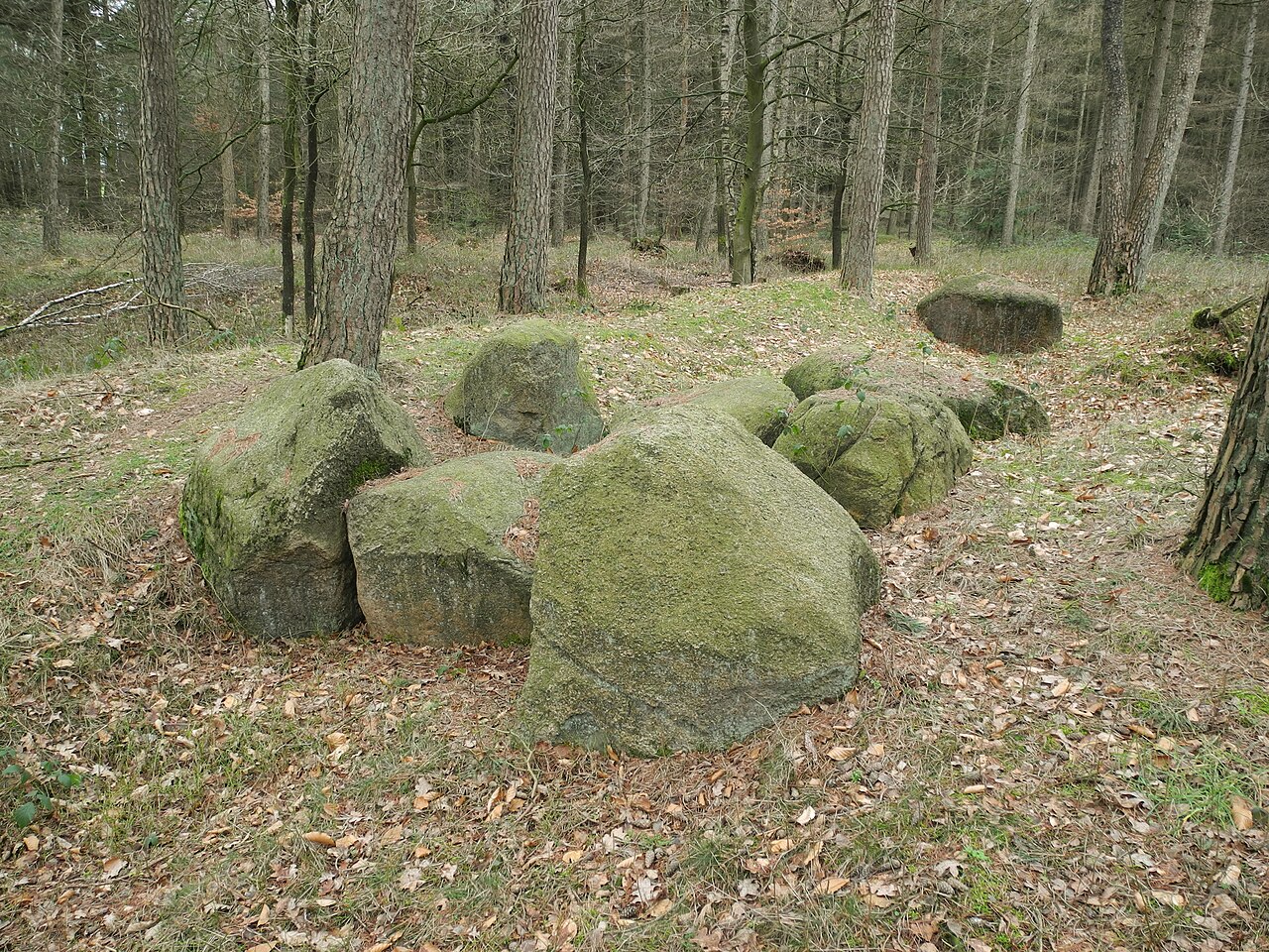 Megalithic tomb "Meyer" (district Osnabrück in Lower Saxony, Germany)
