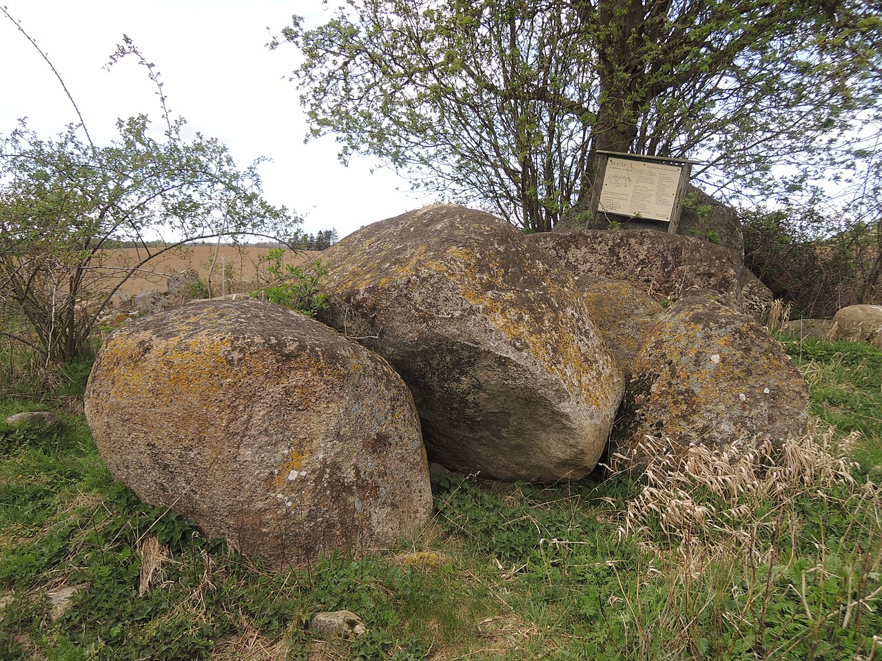 The megalithic passage grave of Qualitz