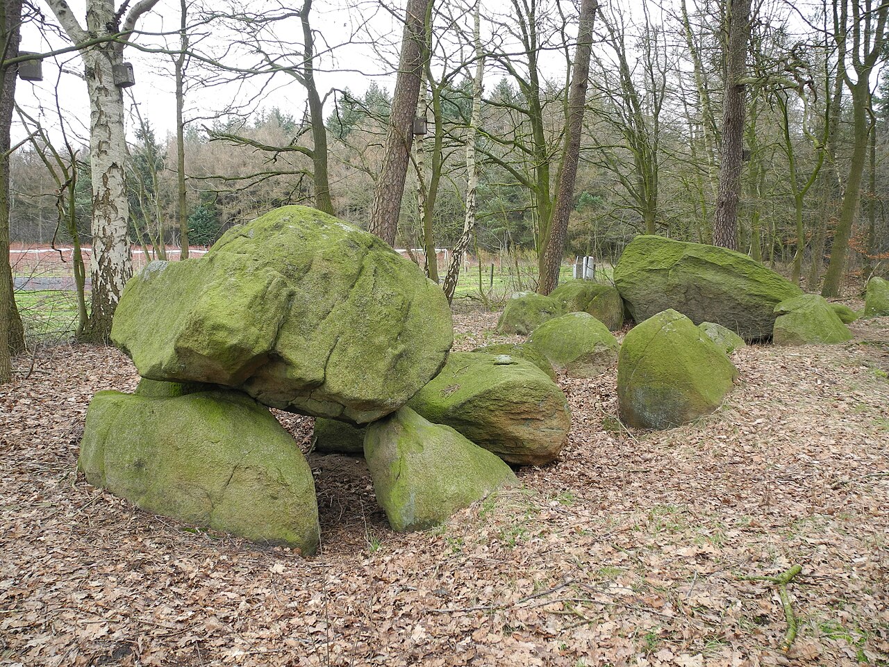 Megalithic tomb "Rickelmann I" (district Osnabrück in Lower Saxony, Germany)