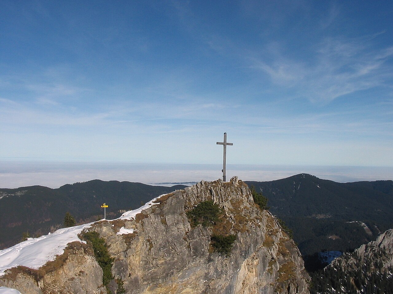 Gipfelaufbau der Grubenspitze