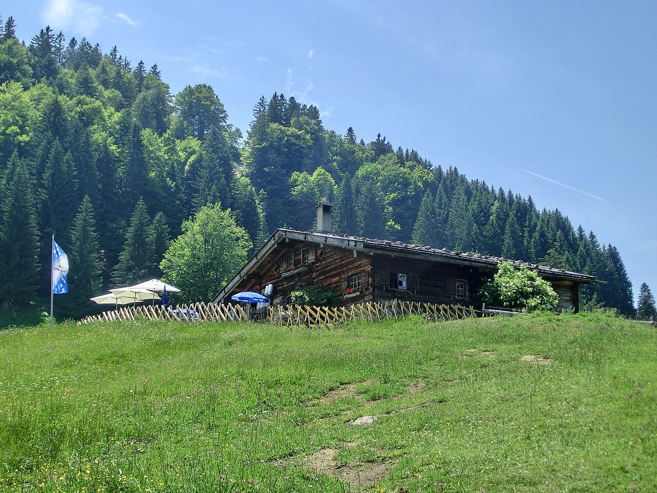 Gschwenderberg Alpe in Gschwenderbergalpe, Immenstadt im Allgäu, Bavaria, Germany