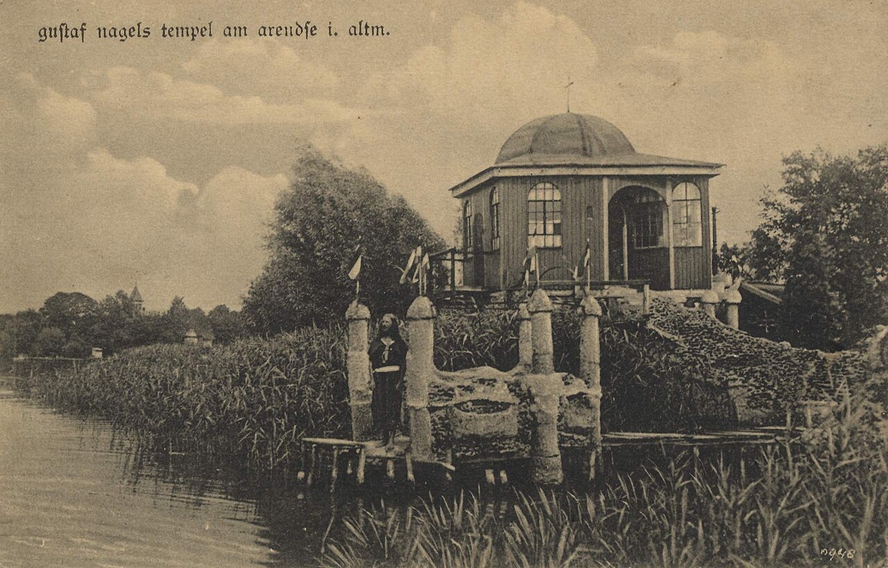 Gustaf Nagels Tempel am Arendsee