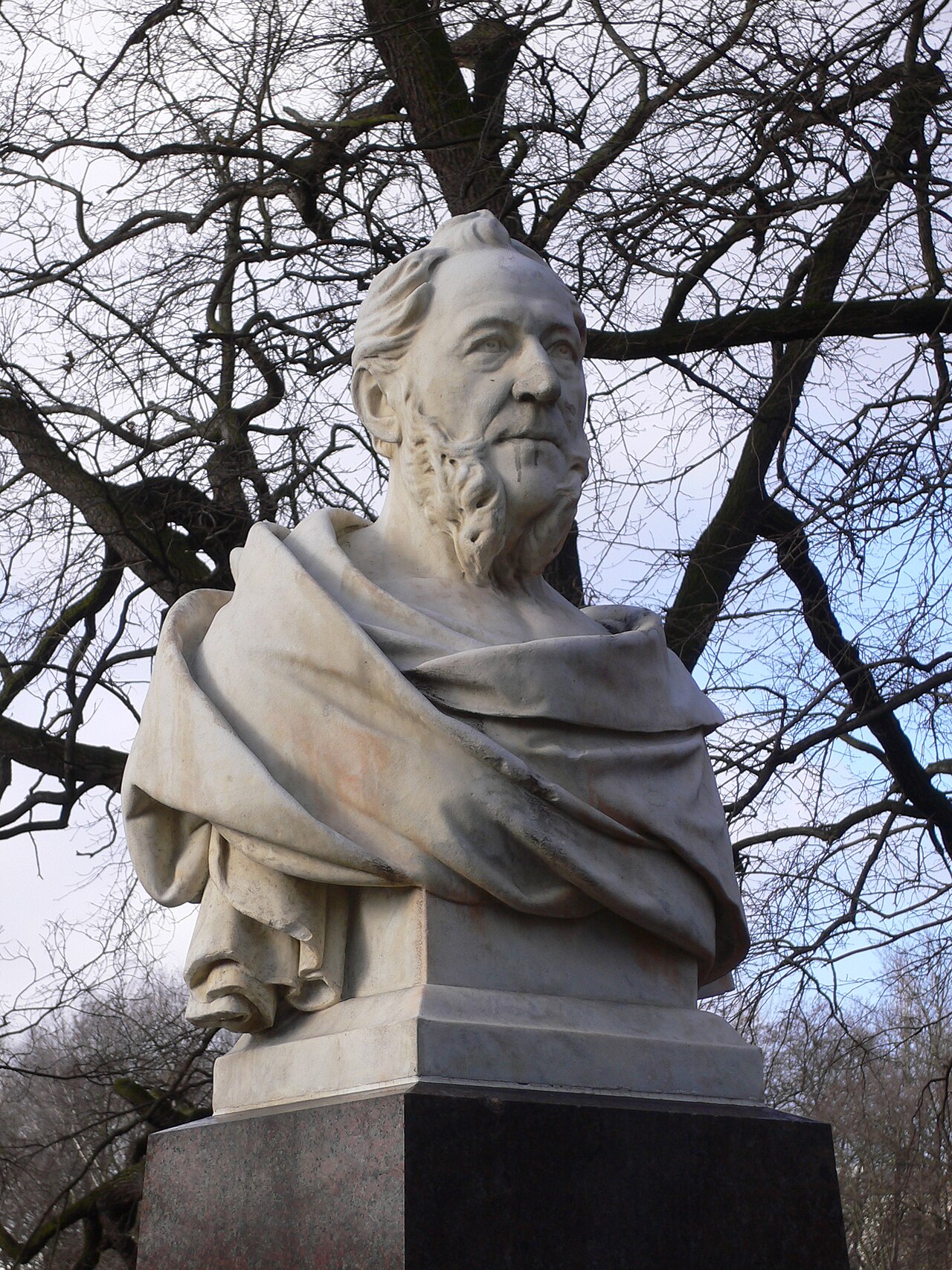 Gustav Meyer bust, by Albert Manthe , 1890