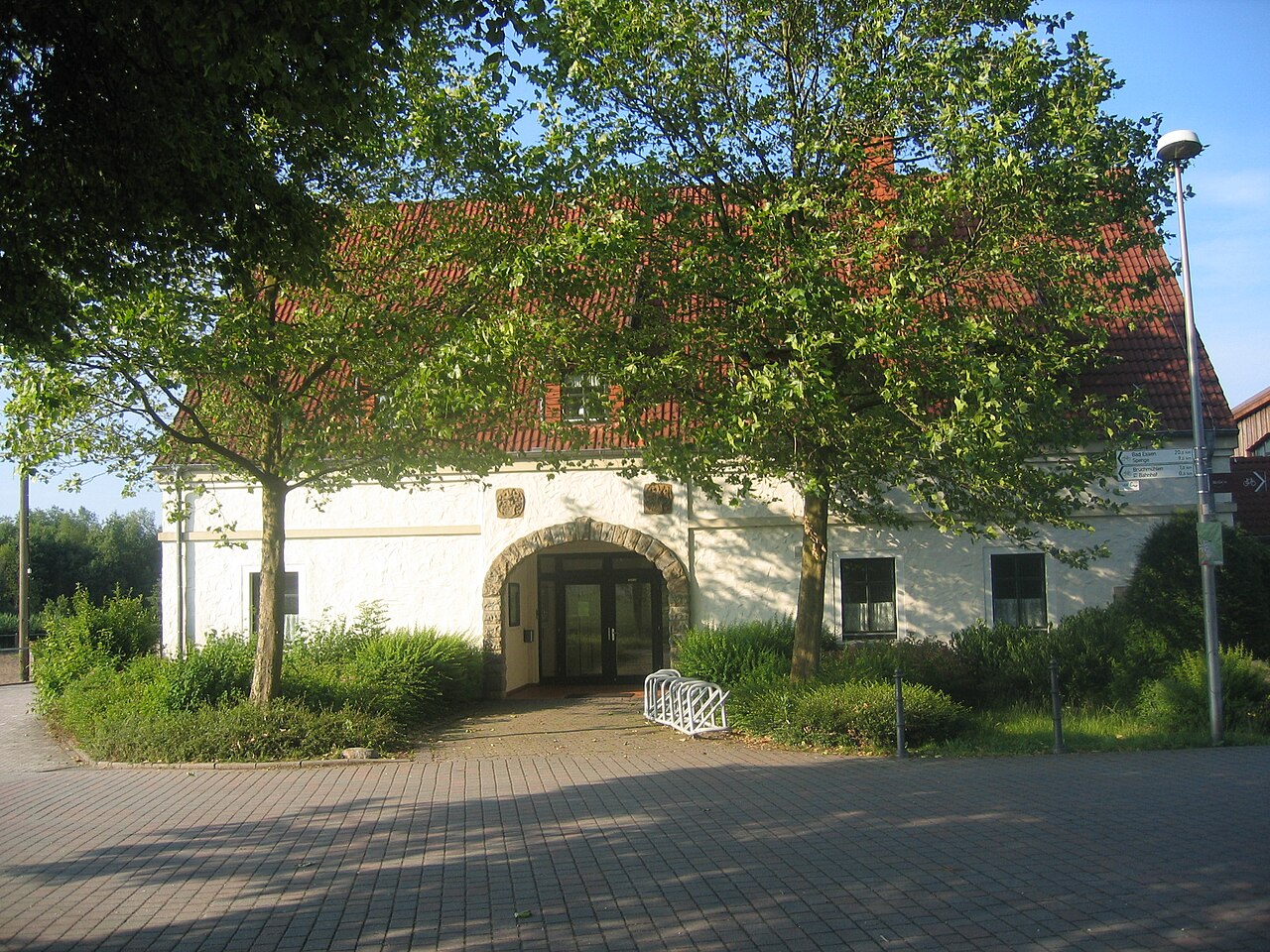 Bruchmühlen Castle in Melle-Bruchmühlen , District of Osnabrück , Lower Saxony , Germany