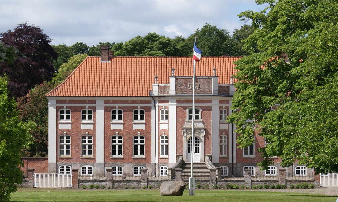 Rundhof Manor in the north of Schleswig-Holstein