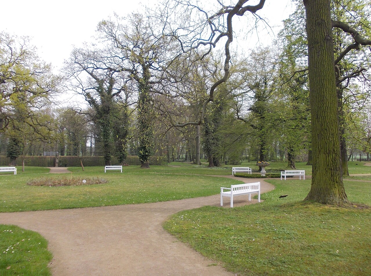 Gardens of Altjessnitz estate (Raguhn-Jessnitz, Anhalt-Bitterfeld district, Saxony-Anhalt)