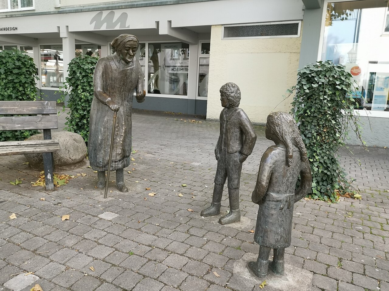 Hänsel-und-Gretel-Brunnen in Höxter