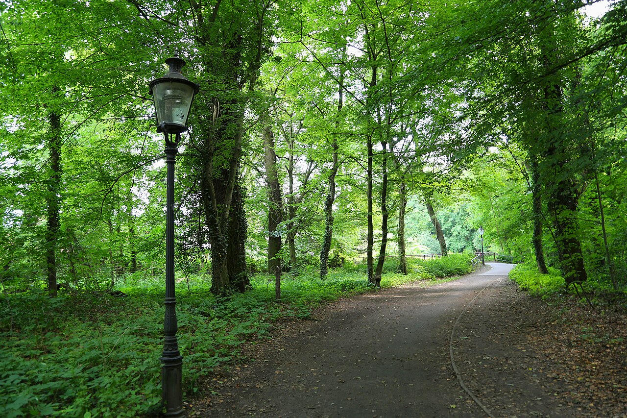 Nature reserve Lübbener Hain in Lübben (Spreewald) , Landkreis Dahme-Spreewald , Brandenburg , Germany