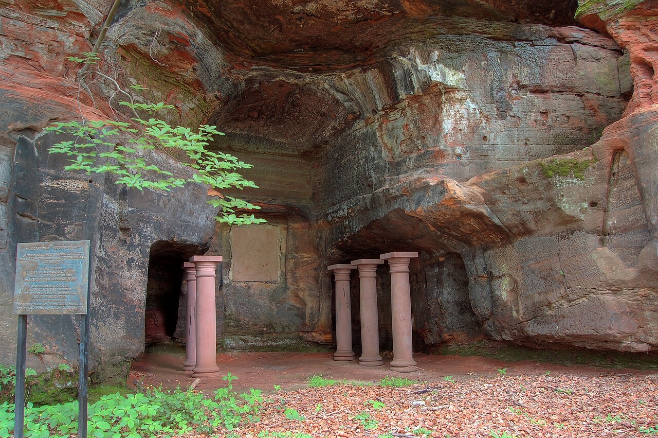 The Mithras Cave on the Halberg in Saarbrücken