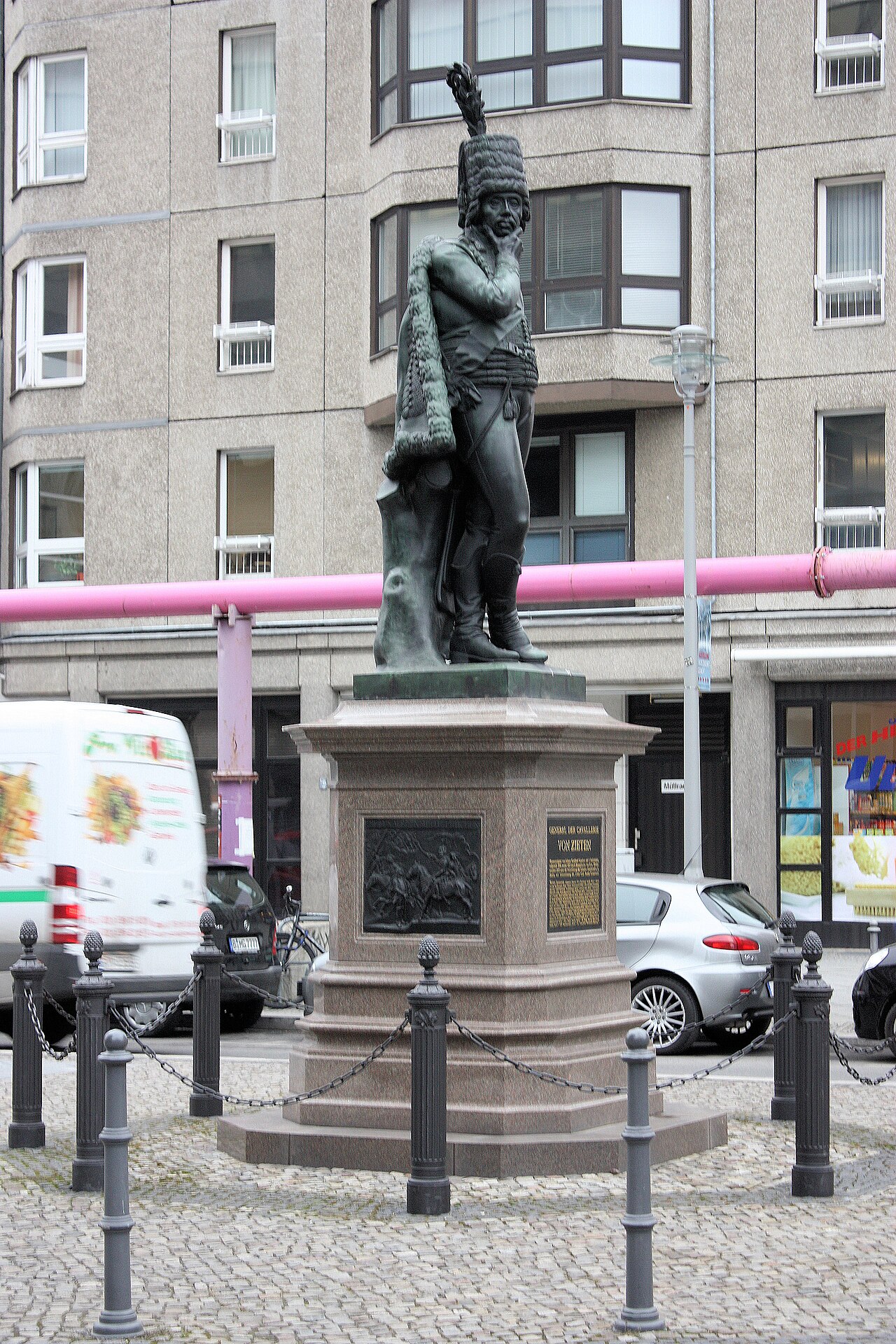 Berlin-Mitte-memorial to Hans Joachim von Zieten