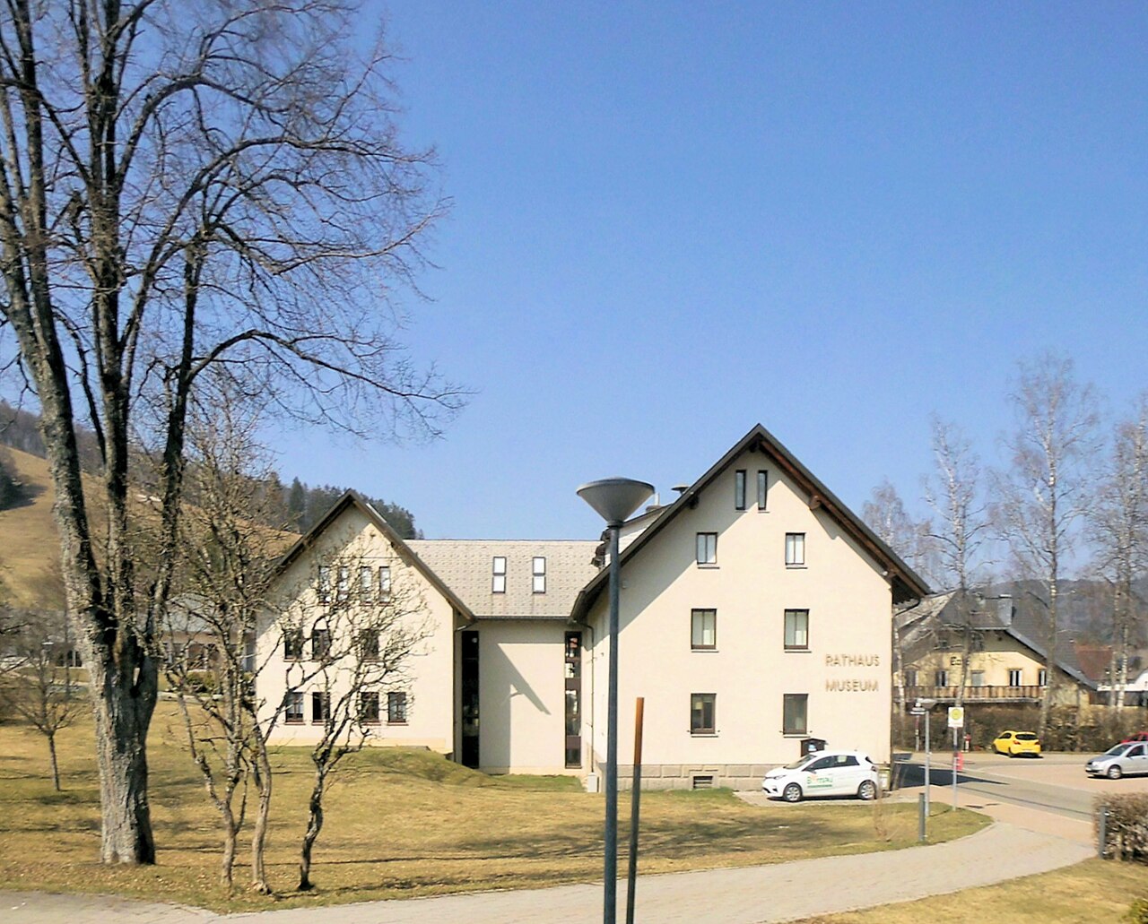Rathaus und Hans-Thoma-Kunstmuseum in Bernau im Schwarzwald