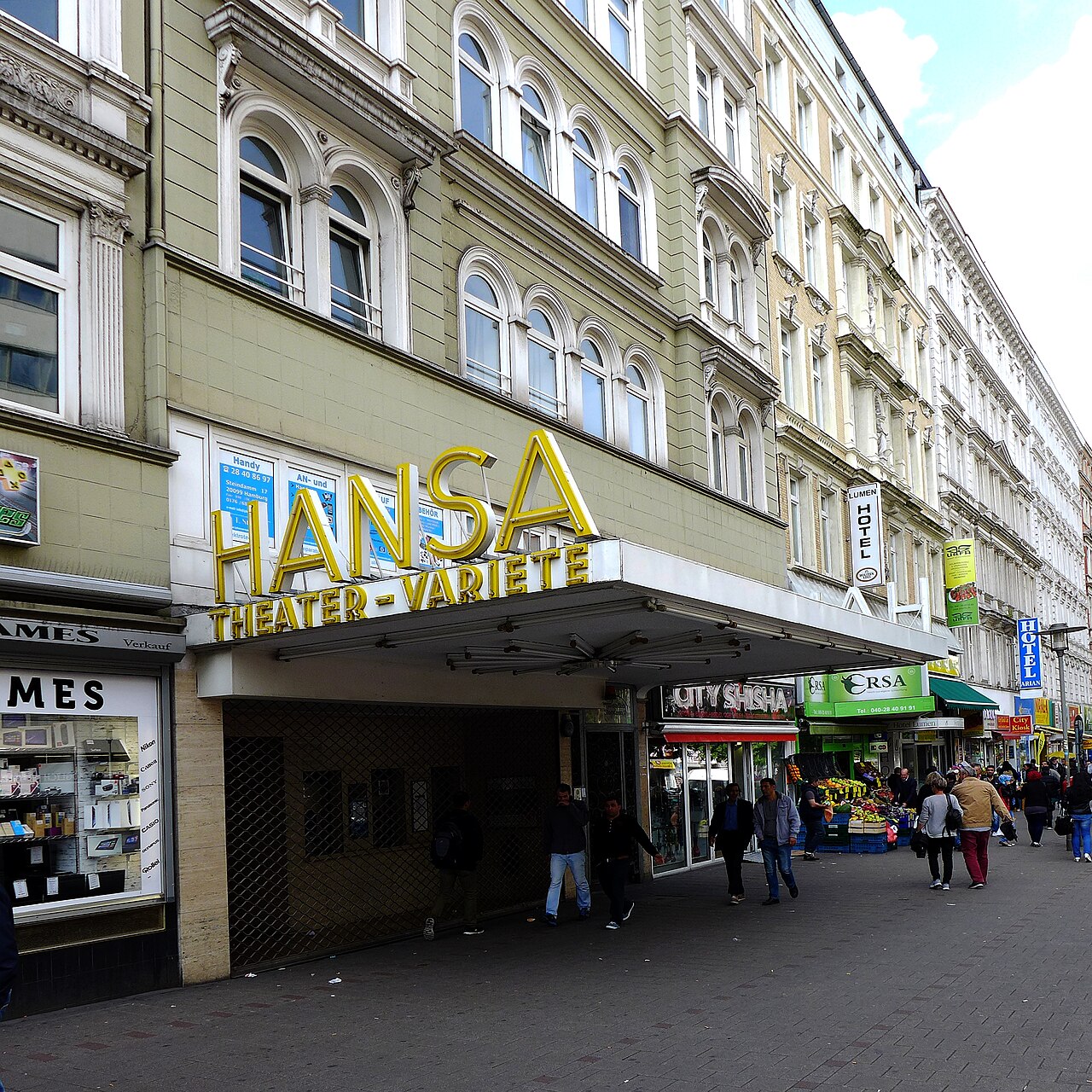 Theater und Variete seit 1893 in Hamburg am Steindamm