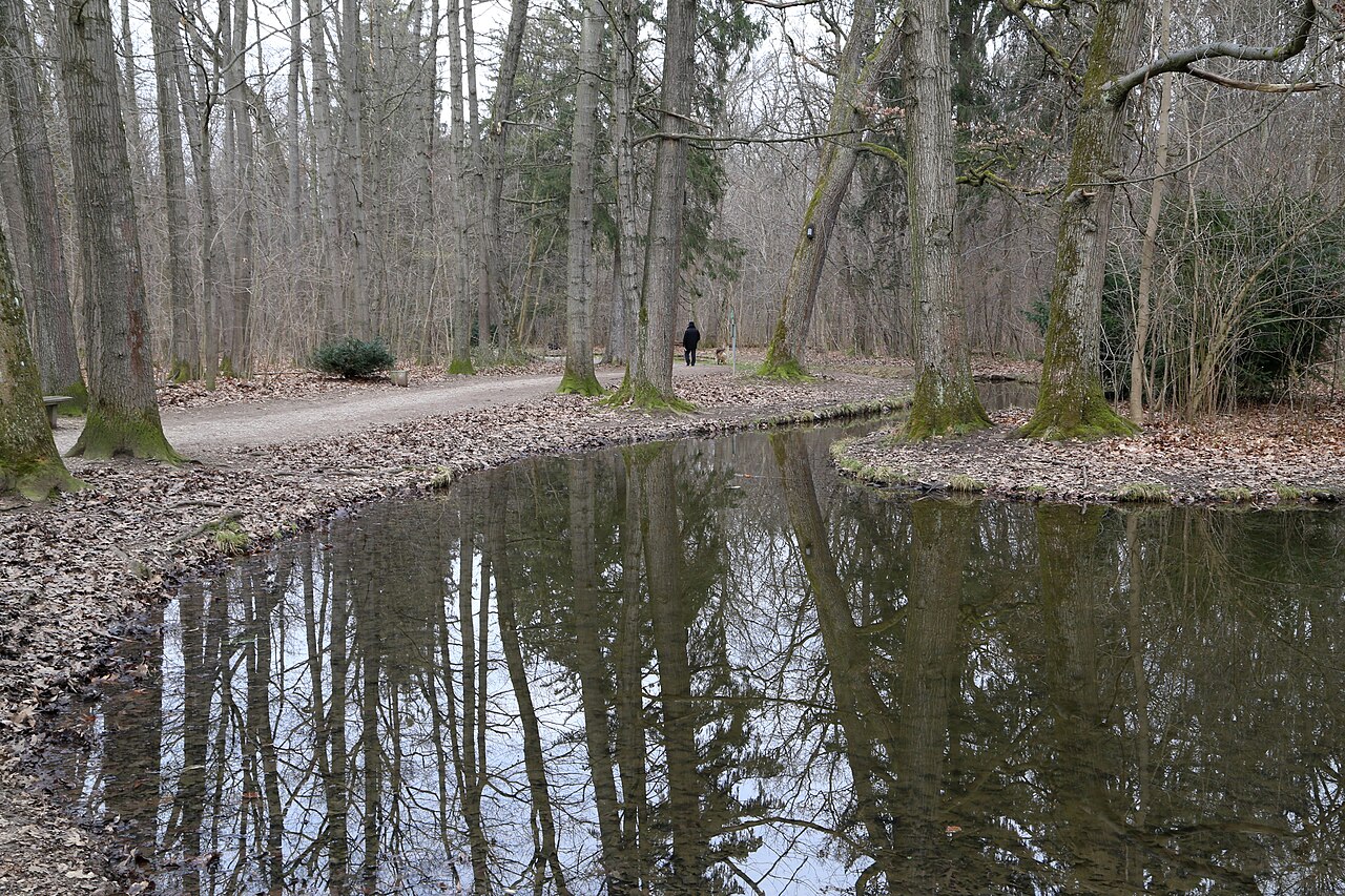 Hartmannshofer Bach im Hartmannshofer Park, München