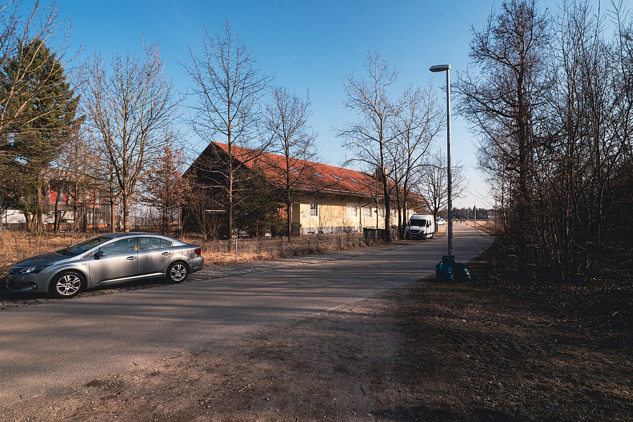 Blick zum Haus der Ost- und Westpreußen in Oberschleißheim