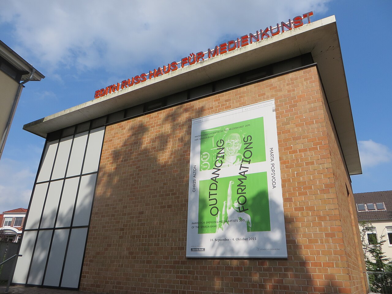 The Edith-Russ-Haus building, a new media gallery in Oldenburg, Germany