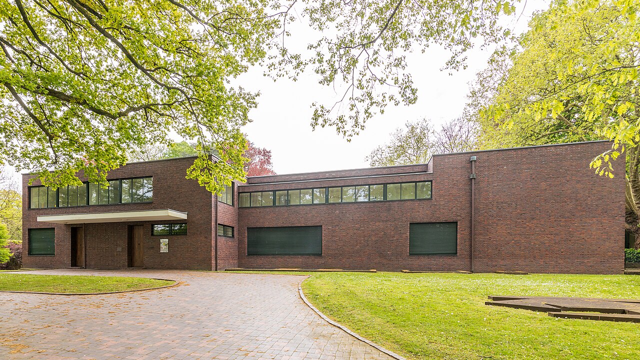 Haus Lange, Ansicht von der Straße, Krefeld